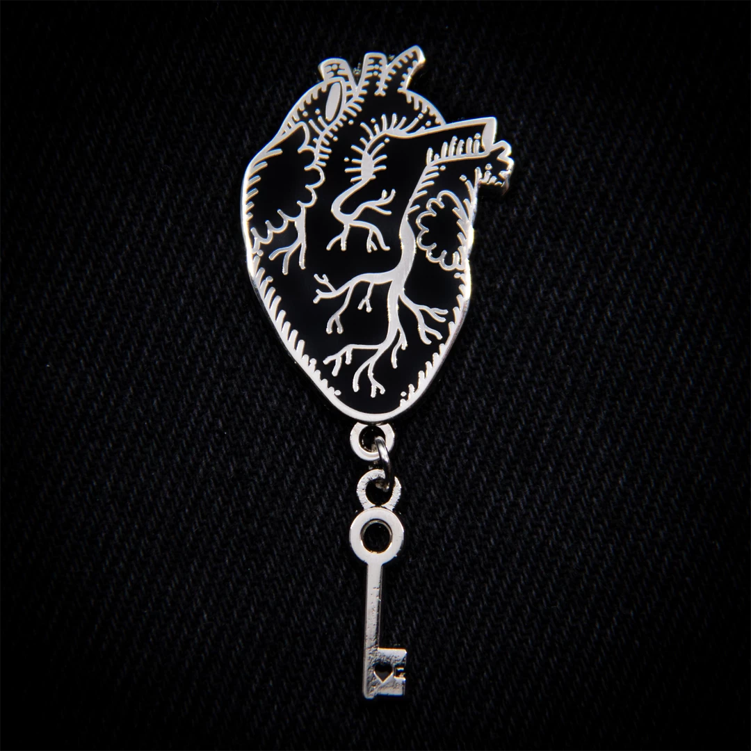 Best reviews of ❤️ Accessories ECTOGASM GOTHIC ANATOMICAL HEART ENAMEL PIN 💯 3 Accessories ECTOGASM GOTHIC ANATOMICAL HEART ENAMEL PIN