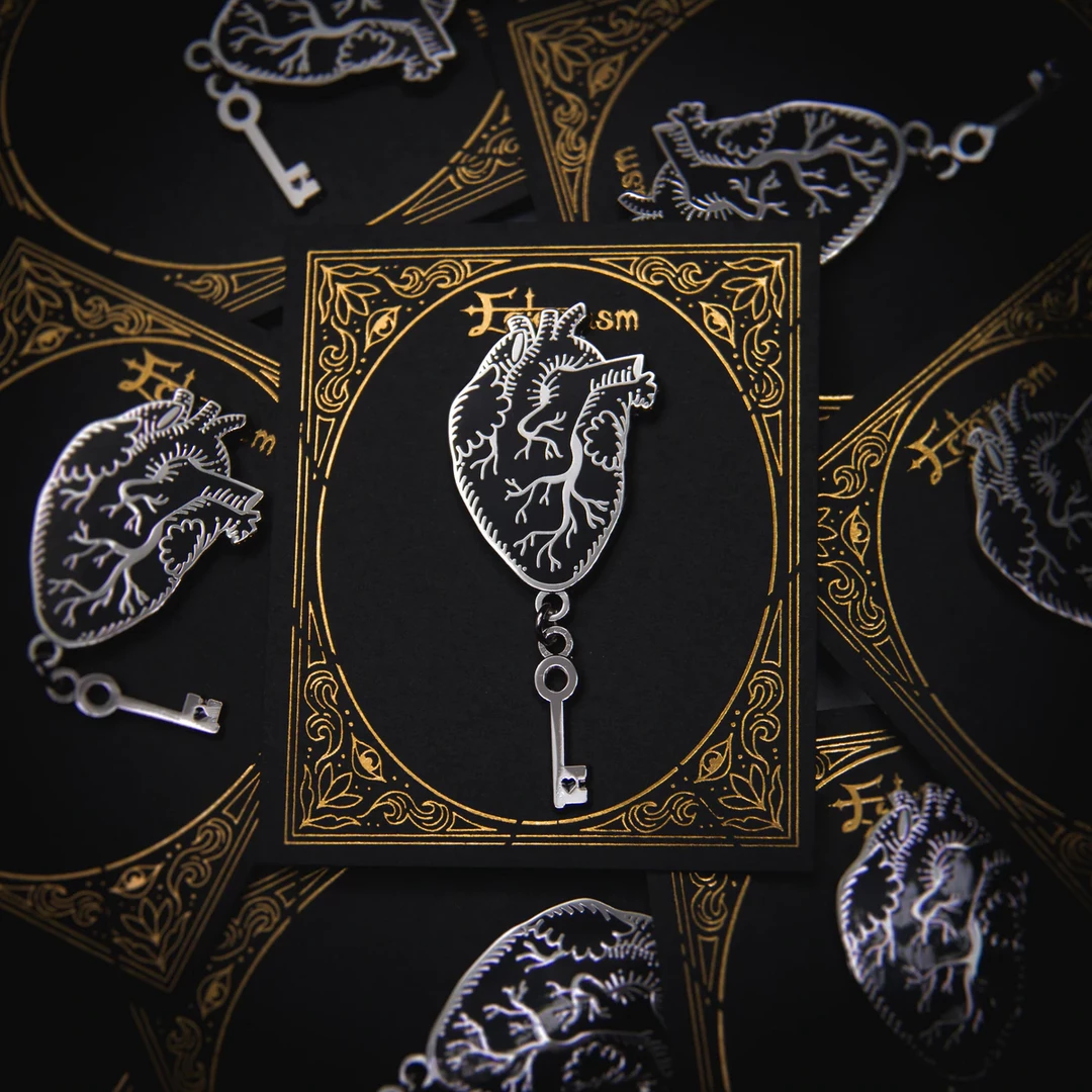 Best reviews of ❤️ Accessories ECTOGASM GOTHIC ANATOMICAL HEART ENAMEL PIN 💯 4 Accessories ECTOGASM GOTHIC ANATOMICAL HEART ENAMEL PIN