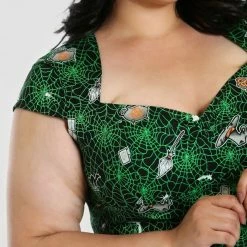 HELL BUNNY HEX MID DRESS