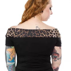 HELL BUNNY PANTHERA TOP