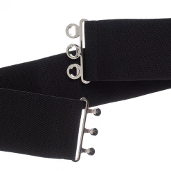 HELL BUNNY RETRO BELT BLACK