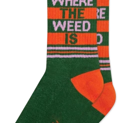 Gumball Poodle HOME IS WHERE THE WEED IS GYM SOCKS Back In Stock