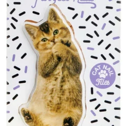 None Lifestyle HUG ME BROWN TABBY KITTEN NAIL FILE