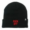 Shop Sourpuss SOURPUSS F*CK OFF KNIT HAT