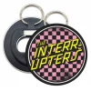 None THE INTERRUPTERS CHECKERED BOTTLE OPENER KEYCHAIN I'm With The Band