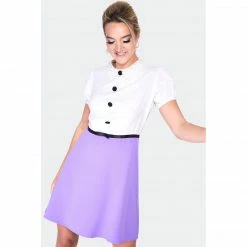 Apparel VOODOO VIXEN JACKIE CONTRAST BABYDOLL DRESS