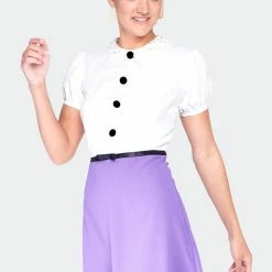 Apparel VOODOO VIXEN JACKIE CONTRAST BABYDOLL DRESS