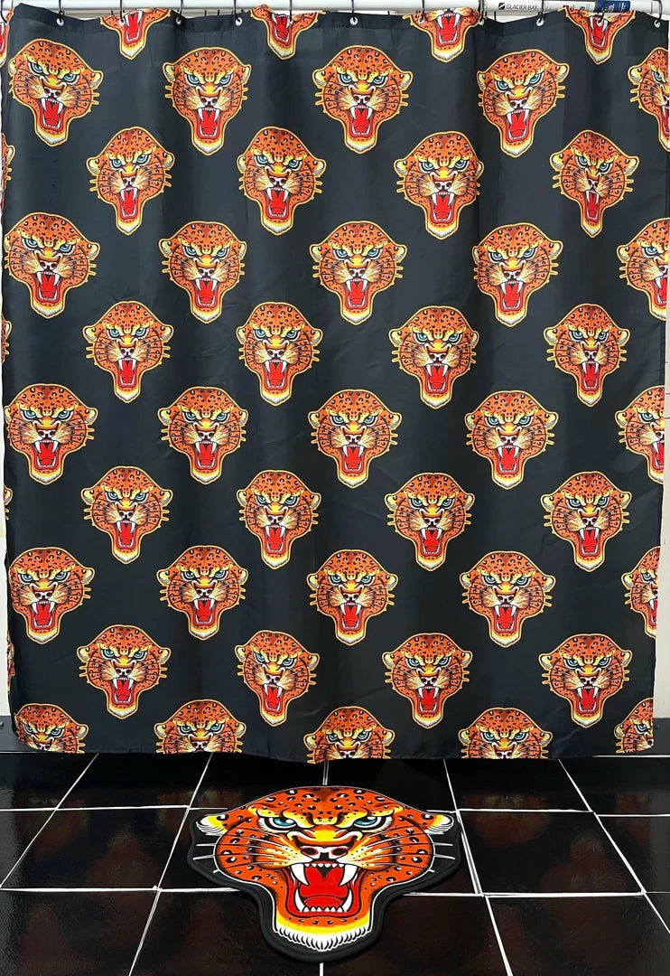 New 🤩 SOURPUSS JAGUAR BATH MAT Haunted Homewares 🔔 4 SOURPUSS JAGUAR BATH MAT Haunted Homewares
