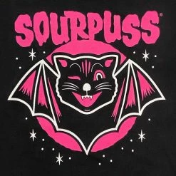 Shop Sour+Plus SOURPUSS JINX BAT TEE