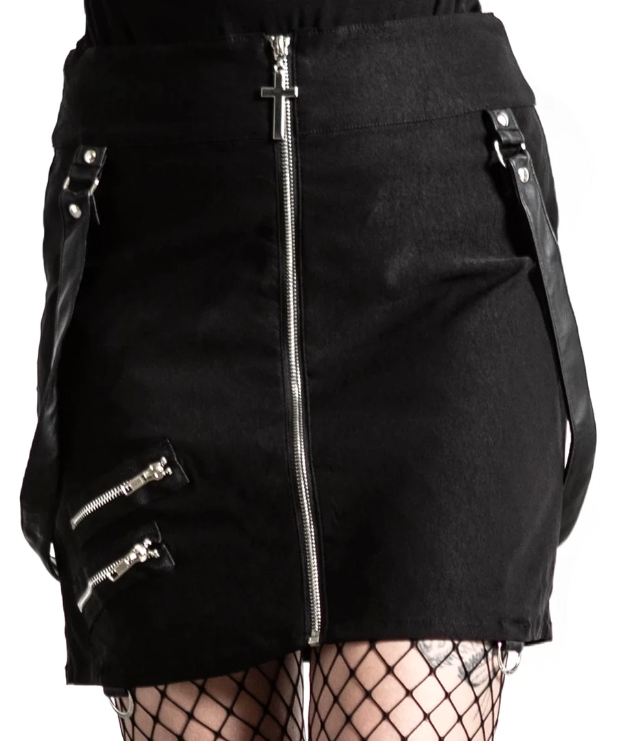 Cheapest 🥰 KILLSTAR KATY COFFIN MINI 👗 SKIRT ✨ 3 KILLSTAR KATY COFFIN MINI SKIRT
