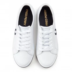 FRED PERRY KINGSTON LEATHER TENNIS SHOES Footwear
