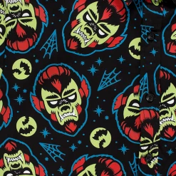 KUSTOM KREEPS WOLFMAN BUTTON DOWN