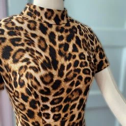 WAX POETIC EMMA DRESS LEOPARD Shop Sour+Plus