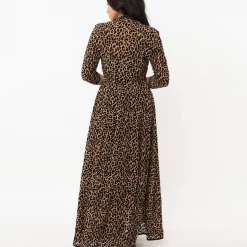 Shop Sour+Plus UNIQUE VINTAGE LEOPARD PRINT TALLULLAH DUSTER