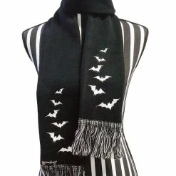 Shop Sourpuss SOURPUSS LUNA BATS KNIT SCARF