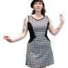 Discount 😀 Shop Sour+Plus HEART OF HAUTE MANDIE HOUNDSTOOTH 👗 DRESS 👏 1 Shop Sour+Plus HEART OF HAUTE MANDIE HOUNDSTOOTH DRESS