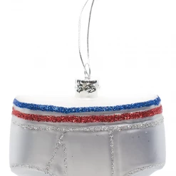 None Homewares TIGHTY WHITIES ORNAMENT