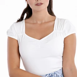 Buy ๐ HELL BUNNY MIA TOP WHITE Shop Sour+Plus ๐ 10 HELL BUNNY MIA TOP WHITE Shop Sour+Plus