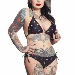 SOURPUSS MULTI SKULLS STRING BIKINI