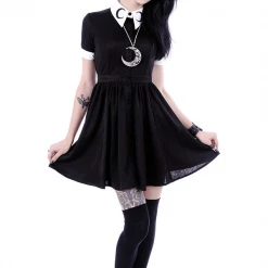 RESTYLE MOON COLLAR DRESS Shop Sour+Plus
