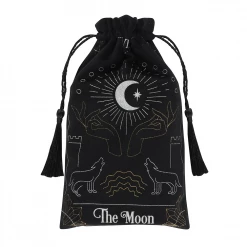 None Lifestyle MOON TAROT CARDS DRAWSTRING POUCH