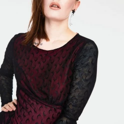 JAWBREAKER MOONSTRUCK MESH MIDI DRESS Apparel