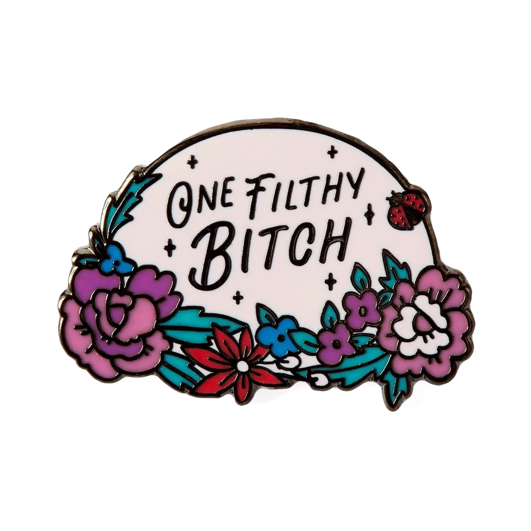 Best deal 😍 PUNKY PINS ONE FILTHY BITCH ENAMEL PIN Accessories 😀 3 PUNKY PINS ONE FILTHY BITCH ENAMEL PIN Accessories