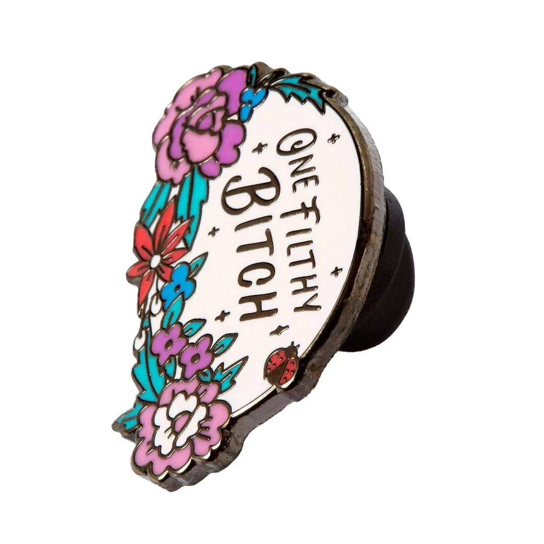 Best deal 😍 PUNKY PINS ONE FILTHY BITCH ENAMEL PIN Accessories 😀 4 PUNKY PINS ONE FILTHY BITCH ENAMEL PIN Accessories