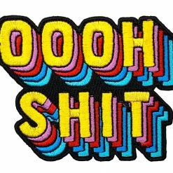 PUNKY PINS OOOH SH*T EMBROIDERED PATCH