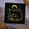 Homewares CAT COVEN THE ORACLE PRINT