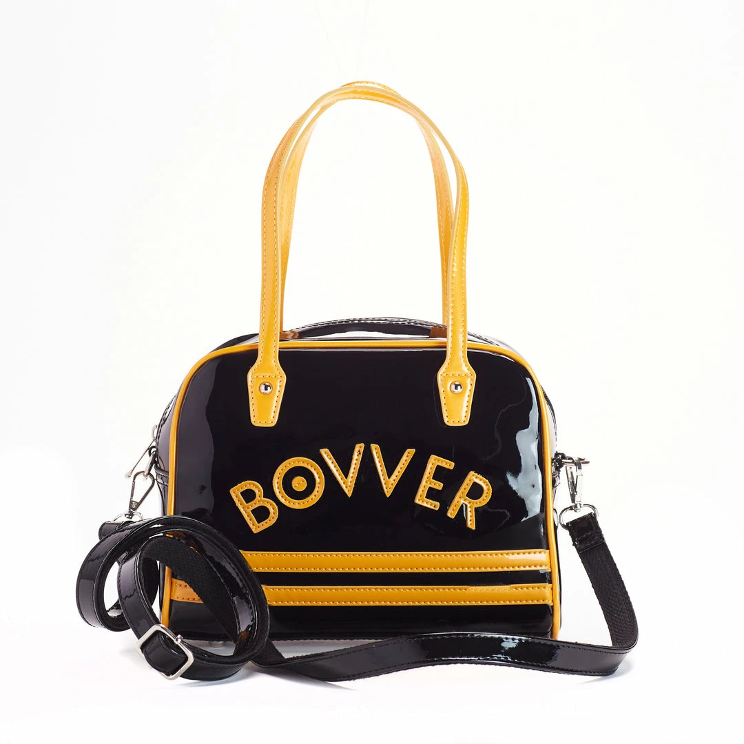 Outlet 🔔 BOVVER BRAND GIG BAG BLACK/YELLOW 😍 3 BOVVER BRAND GIG BAG BLACK/YELLOW