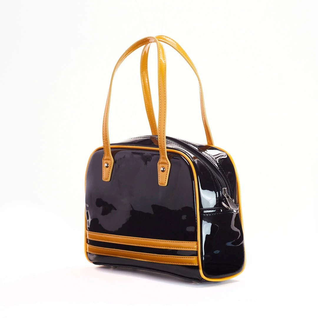 Outlet 🔔 BOVVER BRAND GIG BAG BLACK/YELLOW 😍 5 BOVVER BRAND GIG BAG BLACK/YELLOW
