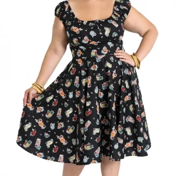 HELL BUNNY PINA COLADA DRESS Shop Sour+Plus