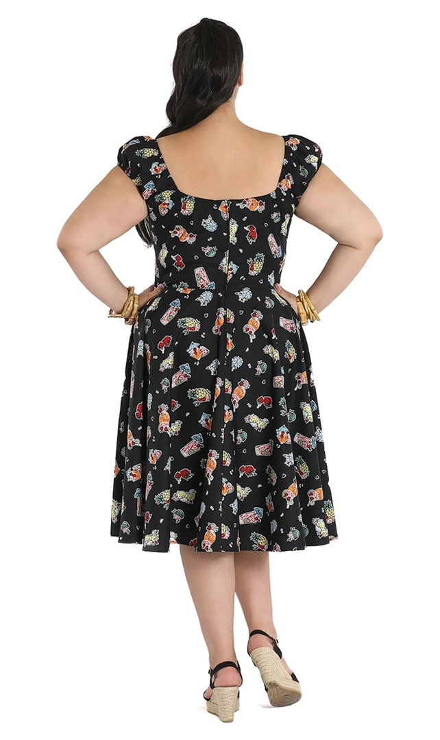 Cheap โ HELL BUNNY PINA COLADA ๐ DRESS Shop Sour+Plus โจ 5 HELL BUNNY PINA COLADA DRESS Shop Sour+Plus