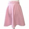 RETROLICIOUS PINK GINGHAM SKATER SKIRT Shop Sour+Plus