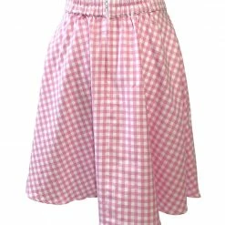 RETROLICIOUS PINK GINGHAM SKATER SKIRT Shop Sour+Plus