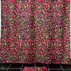 SOURPUSS LEOPARD CAT BATH MAT PINK Haunted Homewares