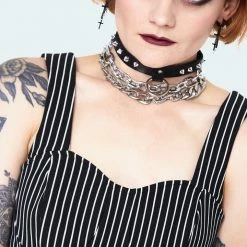 Best Sale ๐ JAWBREAKER PINSTRIPE MINI SHIFT ๐ DRESS Apparel ๐งจ 9 JAWBREAKER PINSTRIPE MINI SHIFT DRESS Apparel