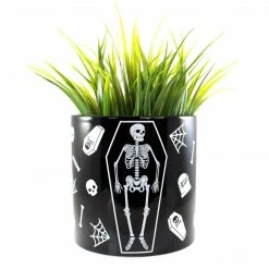 SOURPUSS SKELETON PLANT CONTAINER Haunted Homewares