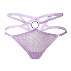 KILLSTAR POSSESS ME FISHNET PANTY LILAC Apparel