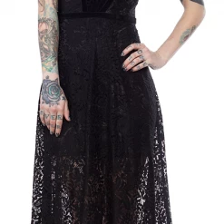 RESTYLE BLACK DAHLIA DRESS Apparel