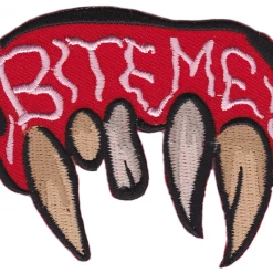 RETRO A GO GO BITE ME PATCH Accessories