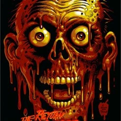 None RETURN OF THE LIVING DEAD TARMAN POSTER