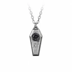 Accessories ALCHEMY OF ENGLAND RIP COFFIN NECKLACE