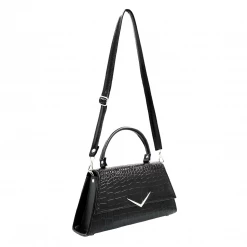LIQUORBRAND RUMBLER BLACK CROCODILE PURSE