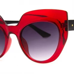 None SCARLETT SUNGLASSES RED Back In Stock