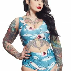 SOURPUSS SHARK ATTACK MONOKINI