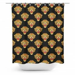 SOURPUSS JAGUAR SHOWER CURTAIN Haunted Homewares