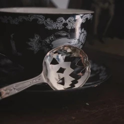 LIVELY GHOSTS HAUNTED HALLOWS TEA SPOON SILVER Back In Stock