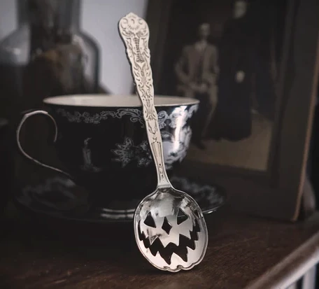 Best deal ๐งจ LIVELY GHOSTS HAUNTED HALLOWS TEA SPOON SILVER Back In Stock ๐ 3 LIVELY GHOSTS HAUNTED HALLOWS TEA SPOON SILVER Back In Stock